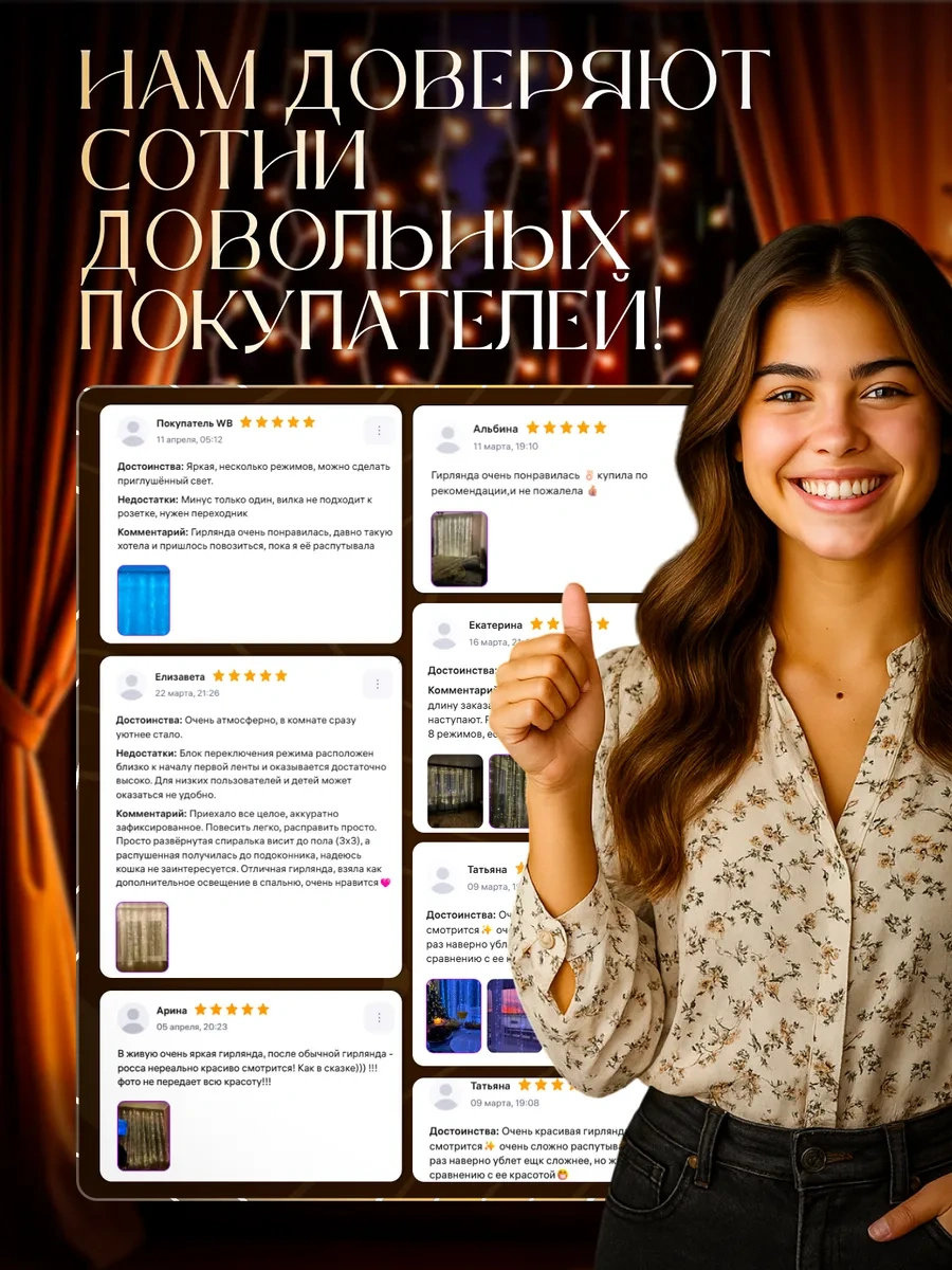 D-light Rosa Yeni Yıl Tören Perdesi Işık Zinciri 3x2 Uzaktan Kumandalı 258437223 Gri