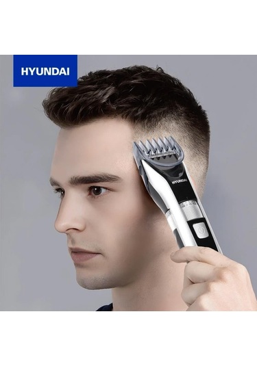 Şarjlı Su Geçirmez Saç Kesme Traş Makinası -1436 Altın