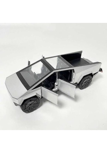 Tesla Cybertruck 1:32 Model Maket Araba Silver