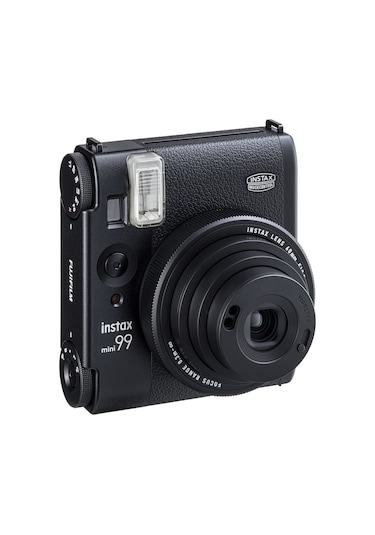 Instax Mini 99 Siyah Fotoğraf Makinesi 20'li Film Kare Albüm Ve Deri Kılıf Seti
