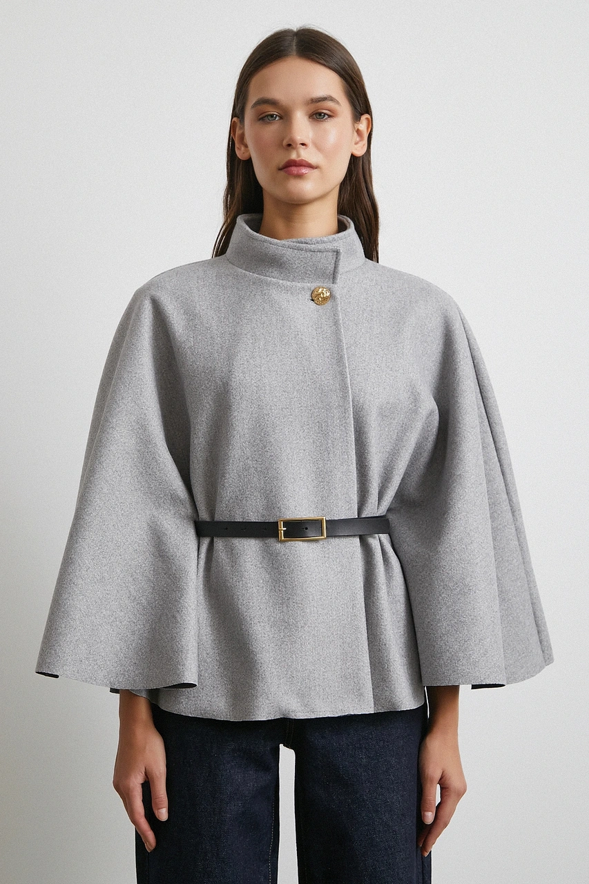 Kemer Kaşe Panço Gri Gri