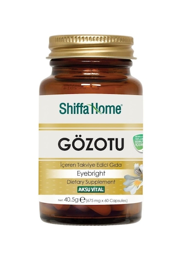 Aksu Vital Shiffa Home Gözotu  60 Kapsül