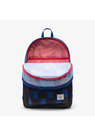 Herschel Heritage Checkered Çocuk Siyah/mavi Sırt Çantası 11576 Siyah