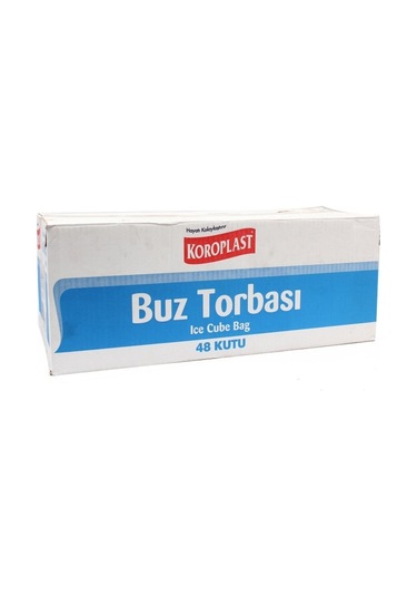 Koroplast Buz Torbası 180 Küp 48 Paket