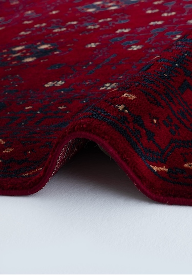 Cool Halı Beyoğlu 959 Kırmızı Salon Halısı Yağcı Bedir Desen Nostalji Halı Afgan El Halısı Tensel Uşak Halısı Kırmızı