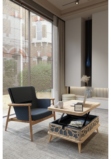 Ottowa Desenli Akıllı Sehpa, Sihirli Sehpa