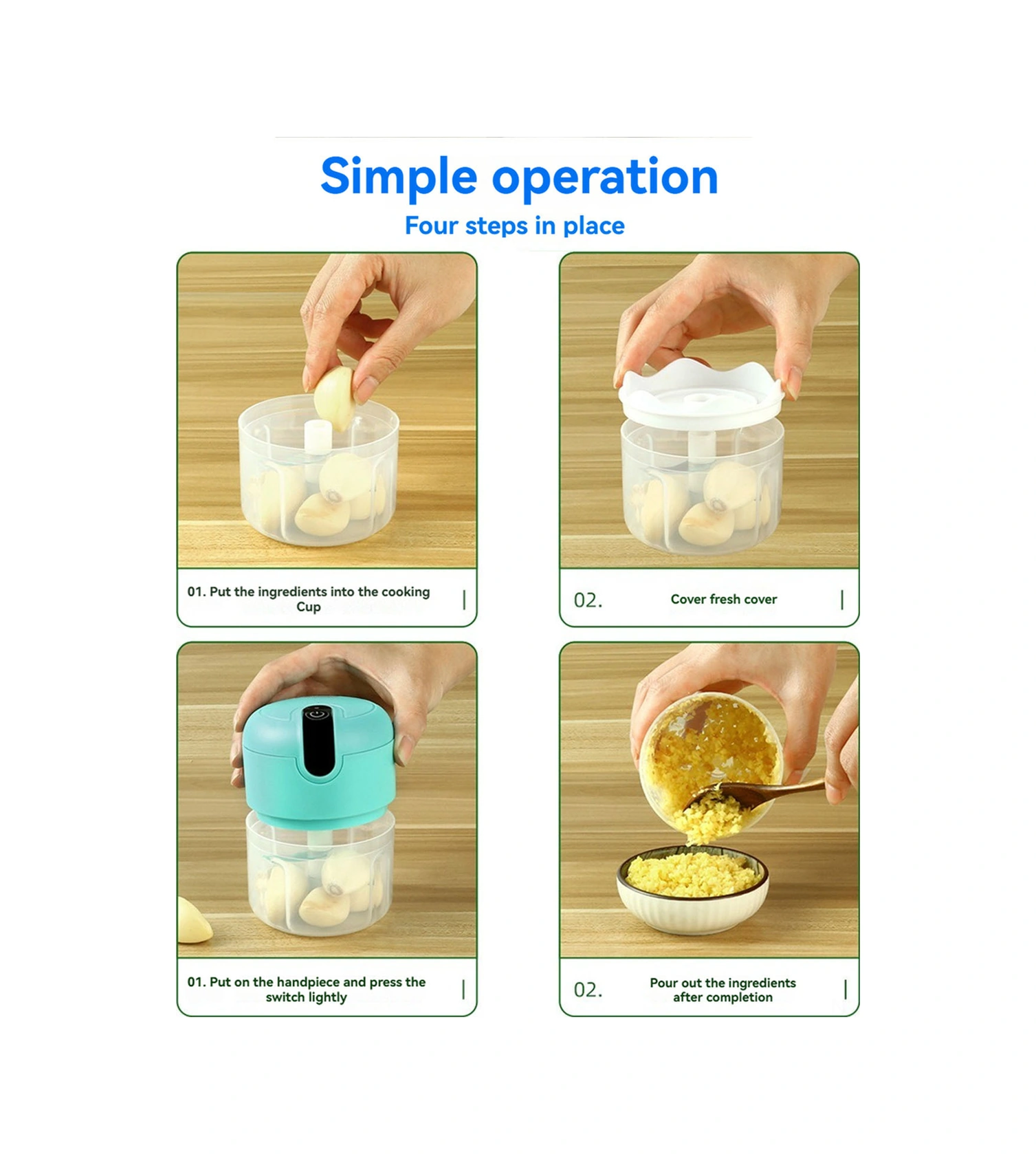 Youmex Ev Elektrikli Zeytinyağlı Sos Ve Sebze Dilimleyici, Usb Şarjlı 250ml Mini Mutfak Robotu, 45w Mini Blender Mavi, Pembe, Beyaz Beyaz