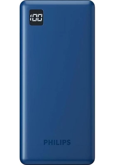 Philips 10000 Mah 22.5W USB Ve Type-C PD Üç Çıkışlı Led Göstergeli Powerbank