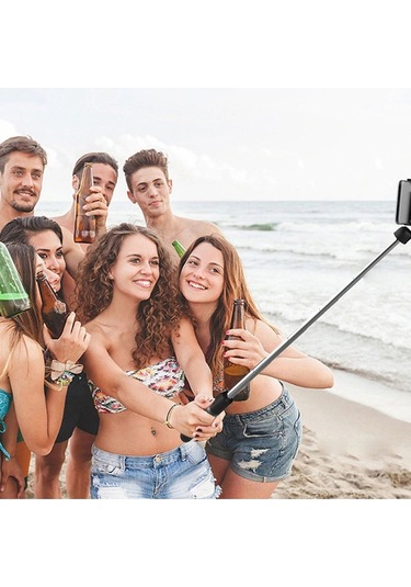 P50 Bluetooth Tripod Selfie Çubuğu-beyaz