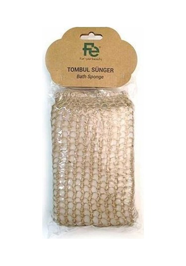 Fe Fefu018 Spa Sisal Tombul Sünger Banyo Lifi Bej