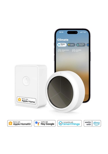 Meross Akıllı Sıcaklık Ve Nem Sensörü Ve Hub Ms100fh Apple Home