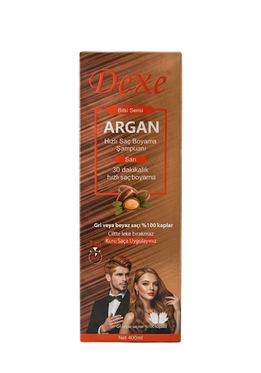 Dexe Sarı 30 Dakikada Hızlı ve Pratik Saç Boyama Şampuanı 420 ML