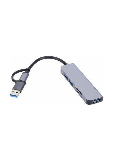 5'i 1 Arada Usb + Usb-c/tip-c'den Usb Bağlantı İstasyonuna For 2302 Diğer