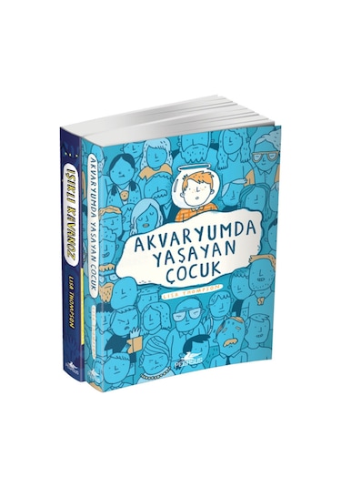 Akvaryumda Yaşayan Çocuk - Işıklı Kavanoz 2 Kitap Set
