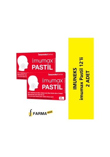 Imuneks Imumax Pastil 12'Li 2 Adet