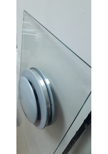 DOĞALGAZ TEK CAM MENFEZİ 16 CM TEKCAM CAM BALKON İÇİN ÖZEL İMALAT