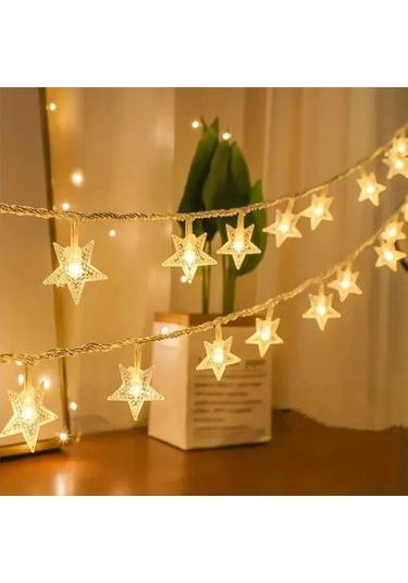 Dodes 10m 60 Led Yıldız Lamba Çok Renk