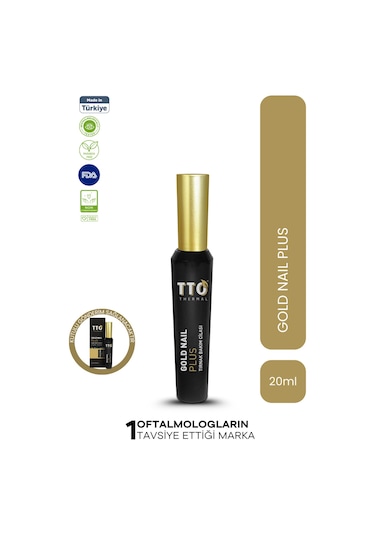 Tto Gold Nail Plus Tırnak Solüsyonu 20 Ml