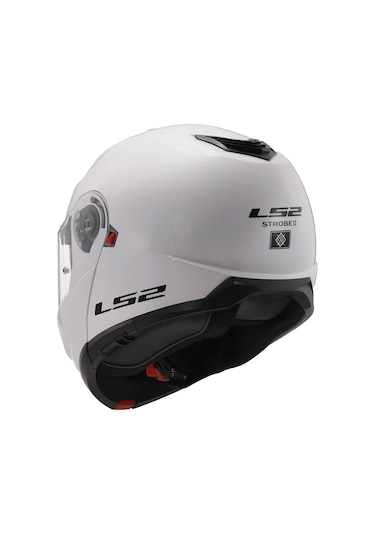 Ls2 Strobe 2 Çene Açılır Kask Beyaz