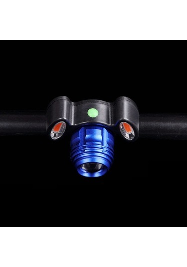 Soulader Mtb Bisiklet Ön Farı Usb Şarjlı, Güçlü Işık, Su Geçirmez, Gece Güvenliği Sağlayan, Kompakt Ve Dayanıklı Bisiklet Lambası, Kolay Kurulum, 9x7.5 Cm Boyutlarında Pratik Tasarım Siyah