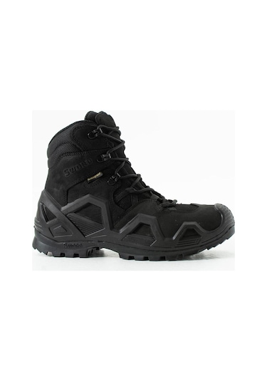 Single Sword Su Geçirmez Kışlık Asker&polis&outdoor Kısa Taktik Bot Ve Postal Ss611 Siyah