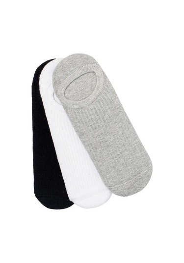 Diadora D202534-975 3 Pack No Show Socks M Erkek Çorap Çok Renkli