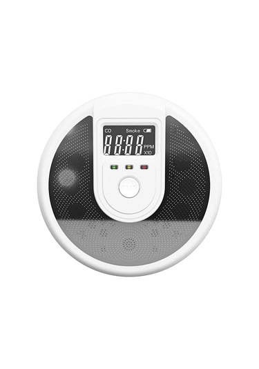 Kombinasyon Karbon Monoksit Duman Dedektörü Pille Çalışan Çok Renkli