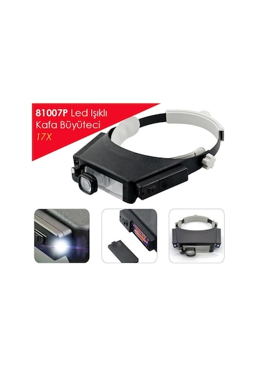 Texta 81007p Led Işıklı Kuyumcu Kafa Büyüteci