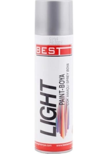 Best Light Gümüş Gri Sprey Boya 250ml