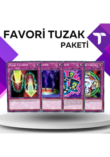 Yu-gi-oh Anime Favori Tuzak Paketi