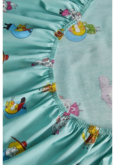 Karaca Home X Kral Şakir Family Tek Kişilik Çarşaf Takımı 200.22.14.0398