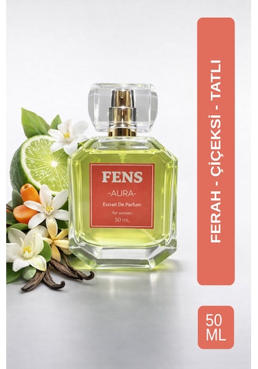 Fs Fens Aura Kadın Parfüm Extrait De Parfum 50 Ml Çiçeksi