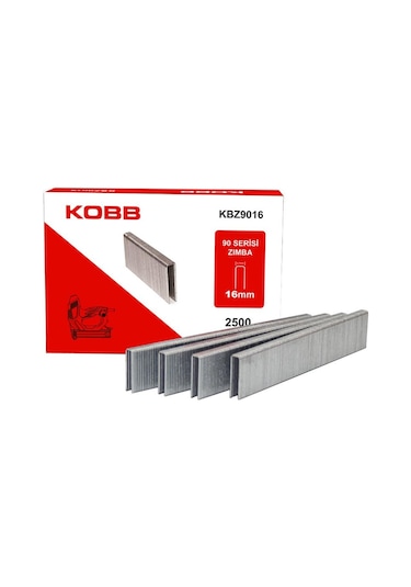 Kobb KBZ9016 16 MM 2500 Adet 90 Serisi Ağır Hizmet Tipi Zımba Teli