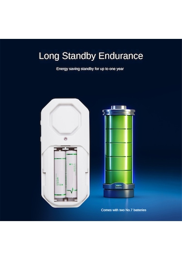 Anjiexun Kablosuz Kapı Ve Pencere Alarmı 140db Uzaktan Kapı Manyetik Alarmı