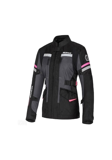 Scoyco Jk122w Kadın Motosiklet Montu 65627 Siyah