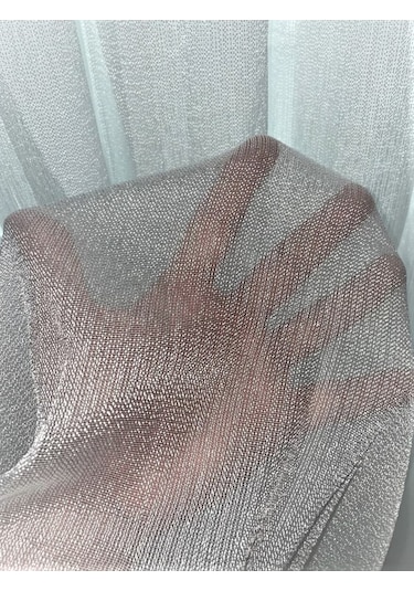 K.d.k Zemin 1x3 Sık Boru Pile Döner Tül Perde BEYAZ