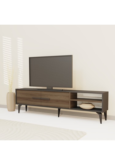 Lagomood Sydney Tv Ünitesi Antrasit Ceviz