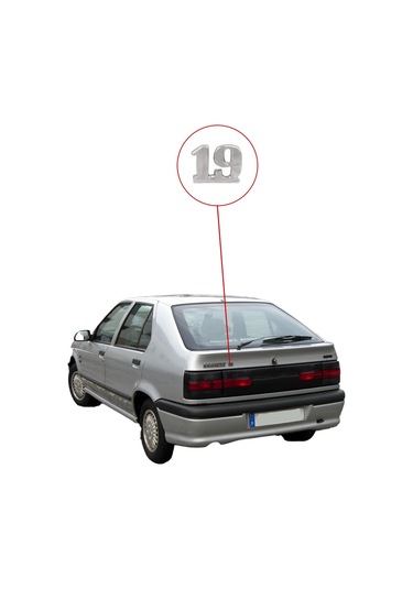 Renault 19 Europa Monogram Yazısı 7700871685