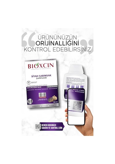 Bioxcin Siyah Sarımsak Şampuanı 300 ML
