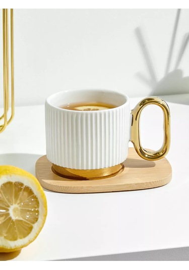 Crystallo Hediye Seti Oluklu Bardak Ve Tabak 200963950 Beyaz