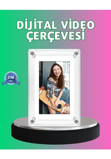 450 Nit Yüksek Parlaklık 7 İnç Dijital Resim Çerçevesi Her Açıdan Net Görüntü-131326