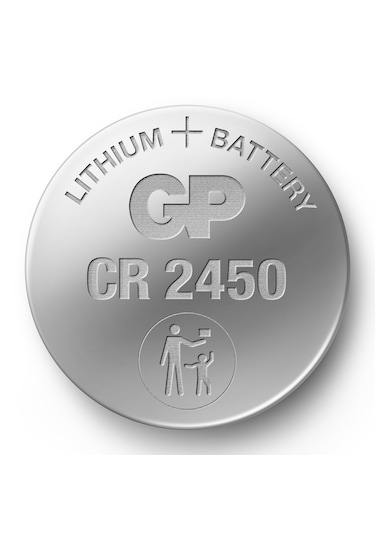 Gp Batteries Extra Cr2450 Lityum Düğme Pil, 3 Volt, 10'lu Kart