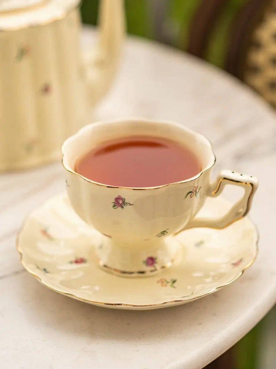 Roomi Seramik Çay Takımı 220 Ml, Fincan Ve Tabak Seti 113312259 Yeşil