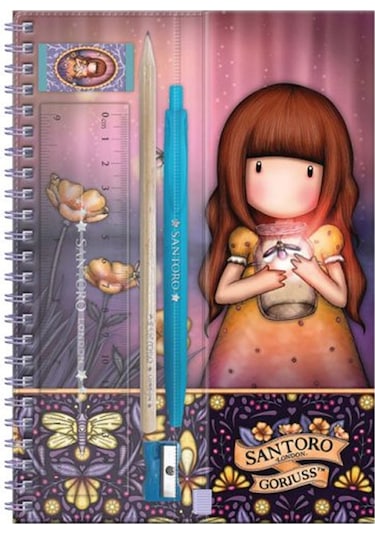 Santoro Gorjuss Firefly Dawn A5 Defter Ve Kırtasiye Seti 1344gj02