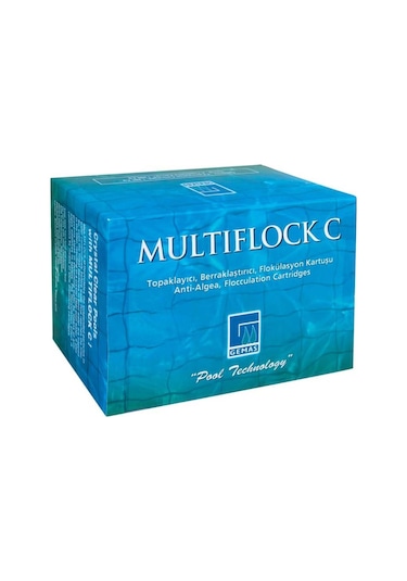 Gemaş Multıflock C Topaklayıcı Ve Yosun Önleyici 8 Adet Kartuş-toptancıyızbiz