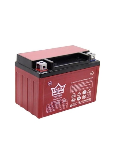 12v9a Akü Yatık Atv Ytx9a-bs