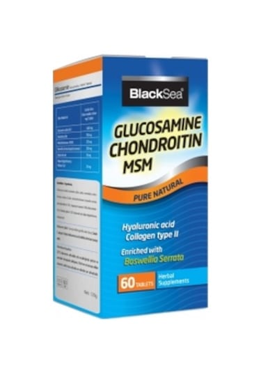 Blacksea Tip 2 Glukozamin Kondroitin Msm Hyaluronik Asit Kollajen 60 Tablet
