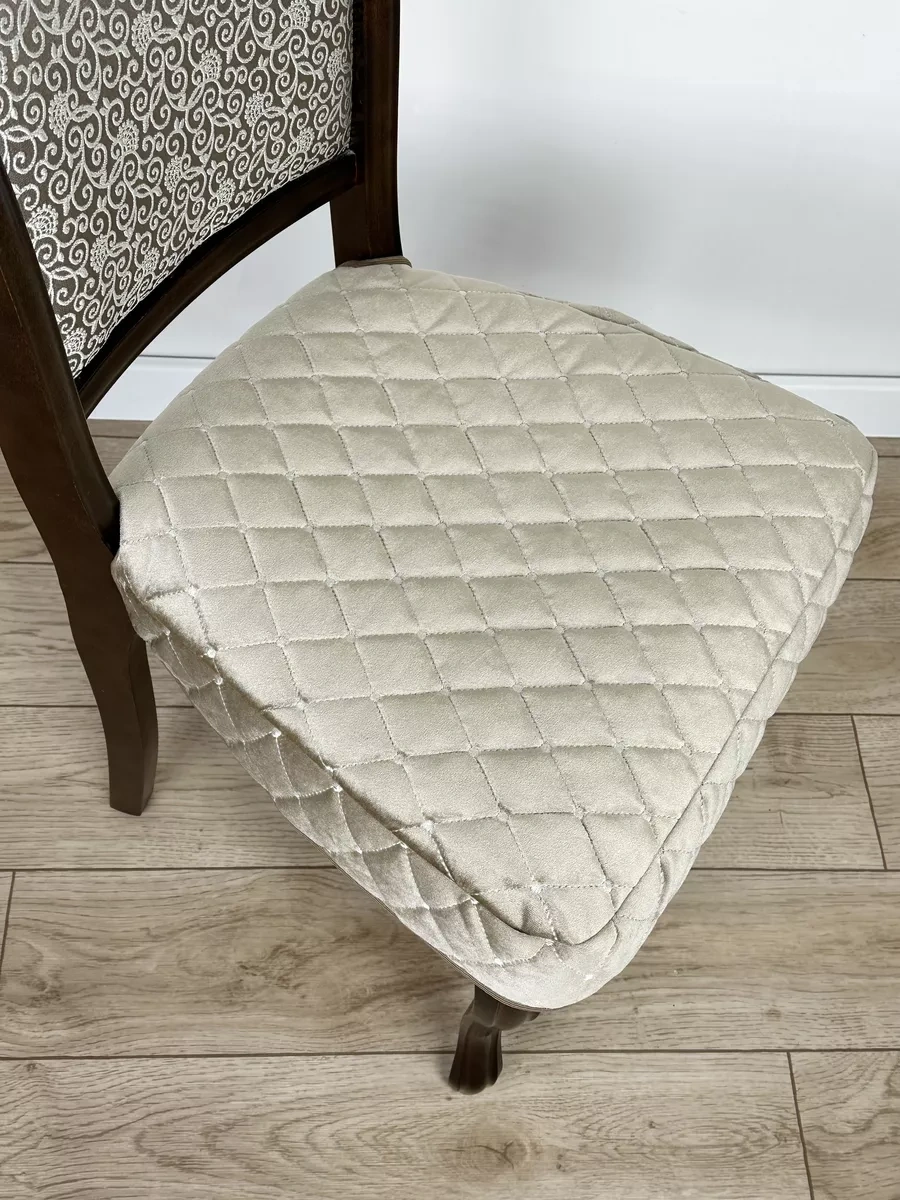 Acsenia Dantel Bağcıklı Sandalye Oturak Yastığı 197402123 Açık Kahverengi