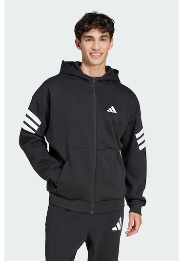 Adidas M Fı 3s Fz Erkek Siyah Eşofman Üstü Jd4827 Siyah