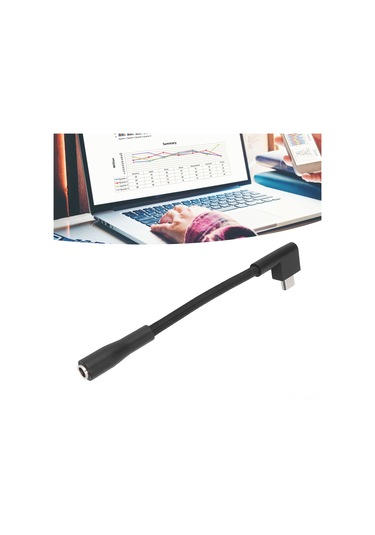 Padalink Razer Dizüstü Bilgisayar İçin 230w Güç Kablosu Adaptörü - Dc5.5 2.1mm'den 3pin'e Çevirici, Esnek Nilon Dokuma, 17cm Uzunluk